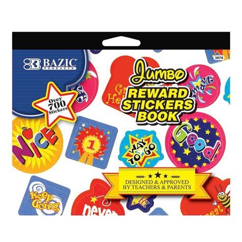 Jumbo Reward Sticker Book Reward Stickers Sticker Book Subtraction