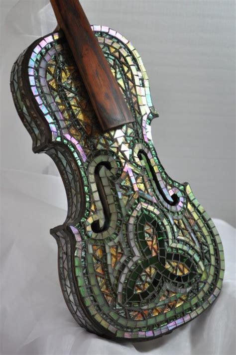 Pin By Julie Starns On Music Instruments Violin Art Violin Mosaic