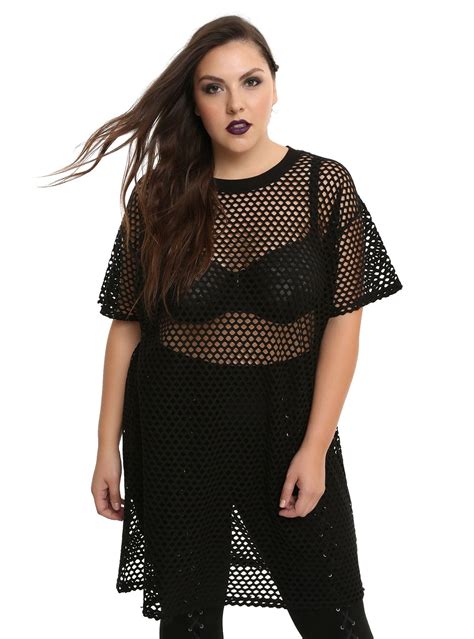 Black Fishnet Dress Plus Size Fishnet Dress Plus Size Outfits Plus