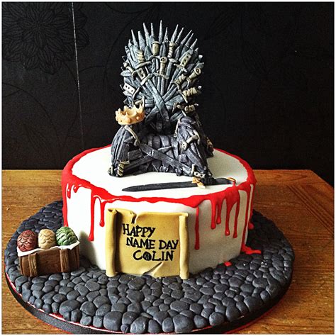 The man died well, i'll give him that. Game of Thrones cake I made with inspiration from Izzys ...