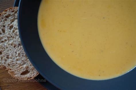 Süßkartoffel Kokos Suppe aus dem Slowcooker Kaffeebohne