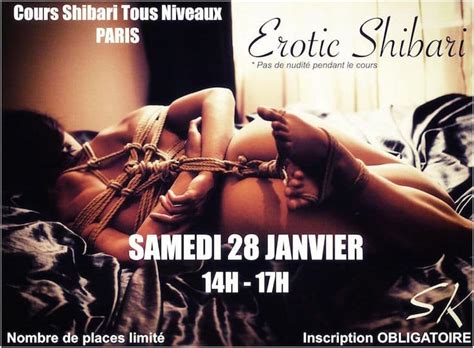Inscription Pour Le Cours Erotic Shibari Du Janvier Shibari