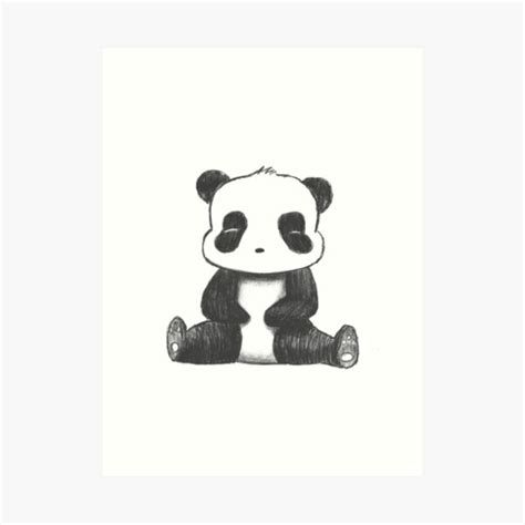 Happy Panda Art Print For Sale By Megapanda Redbubble