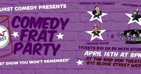 Comedy Frat Party