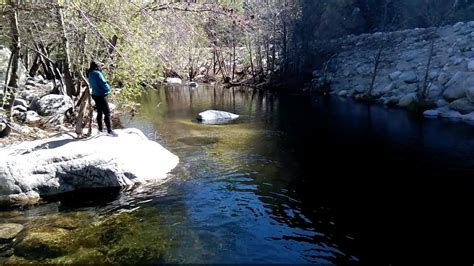 Relaxing Social Distancing At The West Fork Of The San Gabriel River