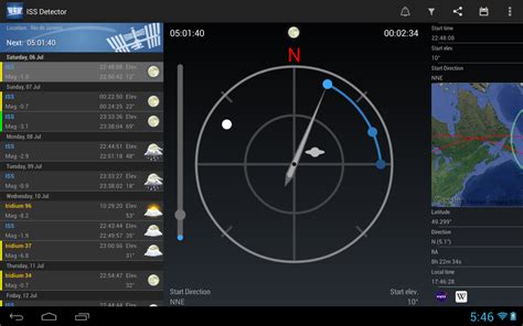 You will never miss it. ISS Detector Satellite Tracker - Android Apps on Google Play