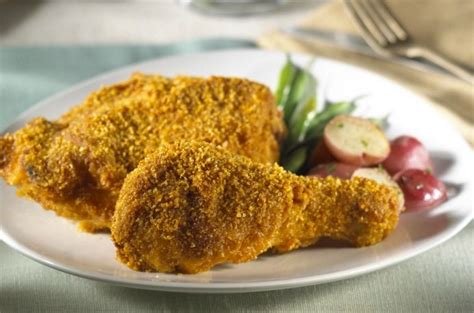 Maybe you would like to learn more about one of these? Kellogg's CORN FLAKE CRUMB Oven-Fried CHICKEN * Retro 1950 ...