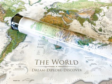 Wholesale World Map Posters Nautilus Geojango Maps