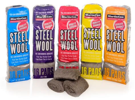 Steel Wool 5 Grade Kit Pack Of 80 Pads From Ibhs Ltd
