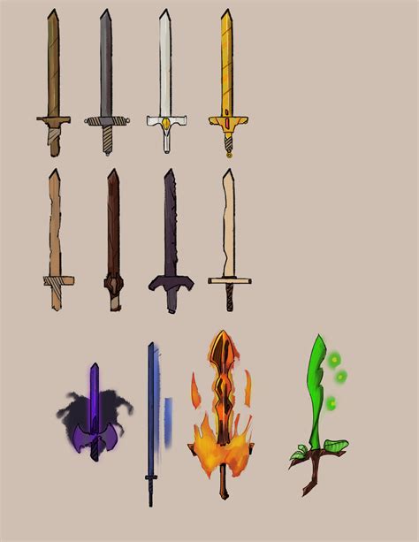 Terraria Swords 1 By Aldubrius On Deviantart