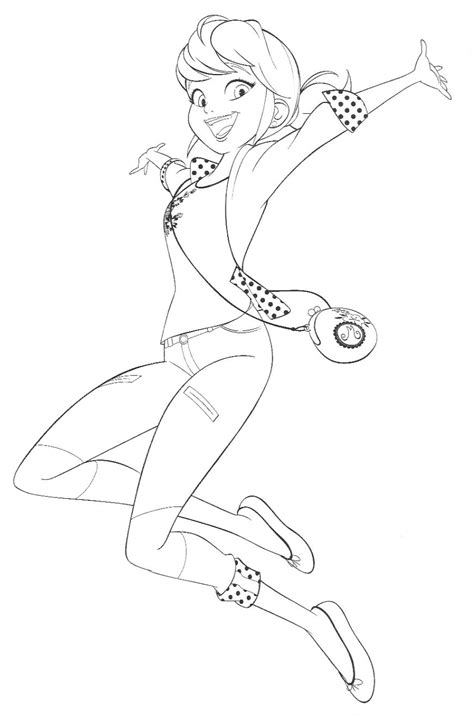 12 miraculous ladybug printable coloring pages for kids. Miraculous Ladybug Marinette coloring pages free ...
