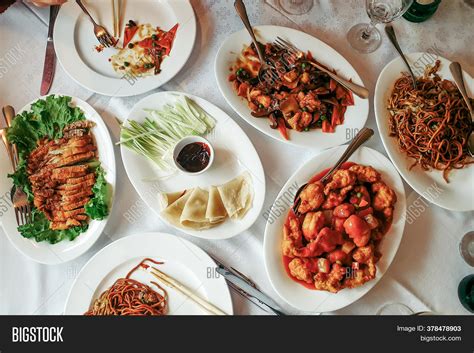 Assorted Chinese Food Image And Photo Free Trial Bigstock