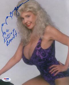 Morganna Signed Autographed X Photo The Kissing Bandit Very Rare