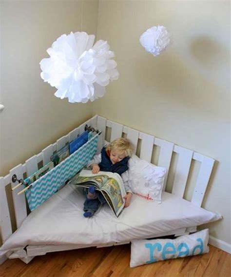 Welcome to flexa® a world of danish lifestyle interior and furniture for babies and children. pallet-furniture-for-kids-reading-nooks | HomeMydesign