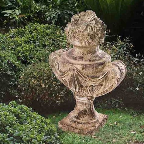 Outdoor Yard Decor Rustic Topiary Large Garden Statue 29 Resin Patio