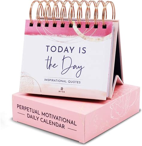 Ryve Motivational Calendar Daily Flip Calendar With Motivational