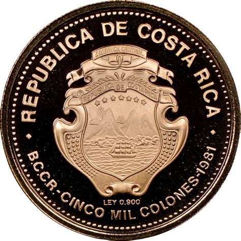 Costa Rica 5000 Colones Km 232 Prices And Values Ngc
