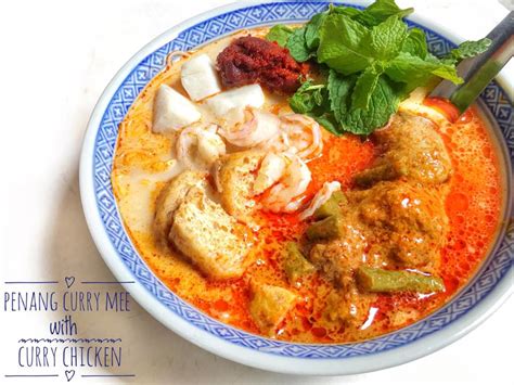 (i always cook with brown rice, but you could use another rice if you cook it according to the. (Complete Recipe) Penang Curry Mee with Curry Chicken ...