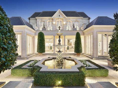 French Chateau Inspired Limestone Home In Victoria Australia Homes