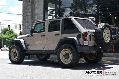 Jeep Wrangler With 20in Black Rhino Armory Wheels Exclusively From