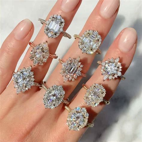 Unique And Vintage Inspired Moissanite Engagement Rings For 2023