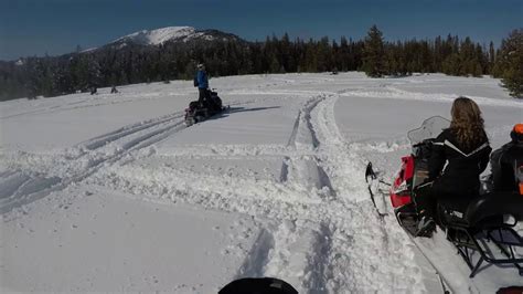 Diamond Lake Or Snowmobile Trip Feb 2020 Youtube