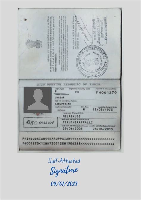 What Is The Meaning Of Self Attested Photocopy Of Documents