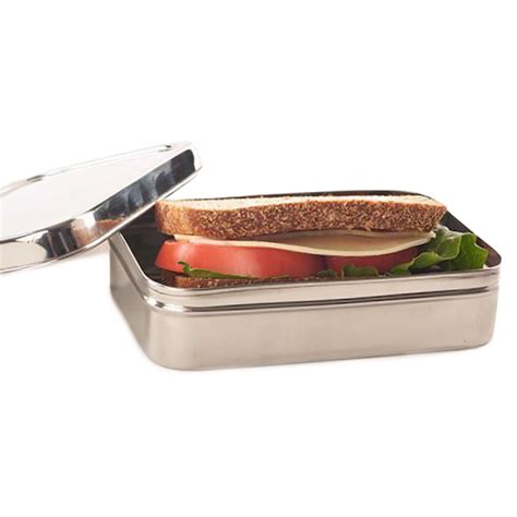 Stainless Steel Rectangle Container Ecolunchbox Earthhero