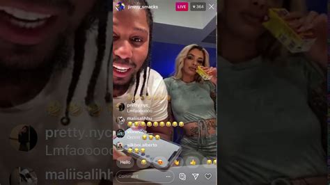Celina Powell Gets Mad At Jimmy Smacks Because He Smashed A Midget On Live Youtube