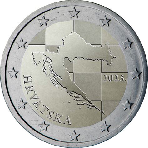 Croatia Euro Coins Unc 2023 Value Mintage And Images At Euro Coinstv