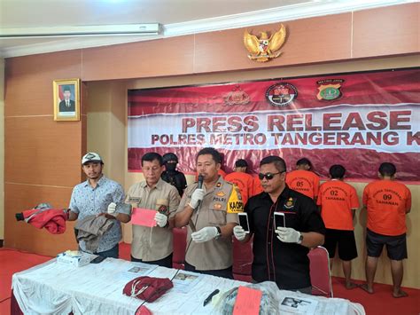 Polsek Tangerang Bekuk Dua Pengamen Nyambi Jambret