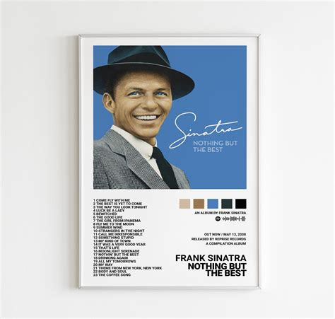 Frank Sinatra Posters Nothing But The Best Poster Album Etsy