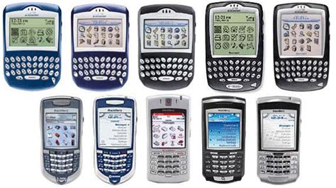 tipos de blackberry´s blackberrys todas las tecnologias e historia