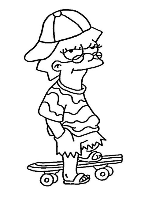 Simpsons Coloring Pages Printable Pdf Print Color Craft