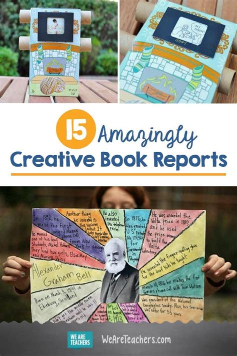 30 Amazingly Creative Book Reports Creative Book Report Reading