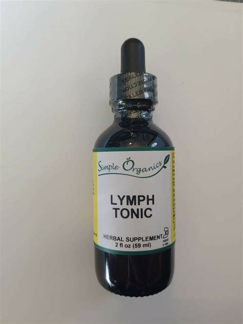 Simple Organics Lymph Tonic 2oz Store Simple Organics