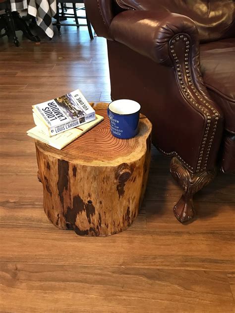 Check spelling or type a new query. Natural Tree Stump End Table | Etsy | Coffee table wood ...