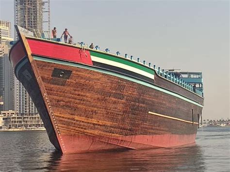 Worlds ‘largest Wooden Arabic Dhow Sets Sail From Dubai News Photos