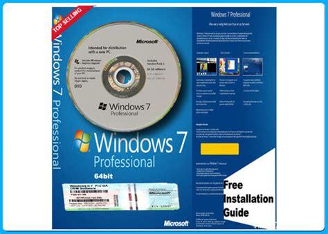 Win 7 Pro 64 Bit Product Key Code Dvd Full Version Oem Pack Activated