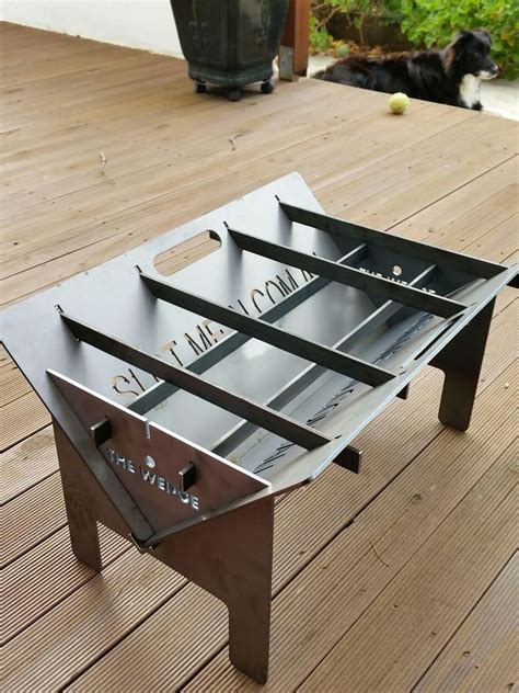 Esschert design specializes in developing collections related to gardening and nature. My friend bought this collapsible fire pit. Super cool and ...