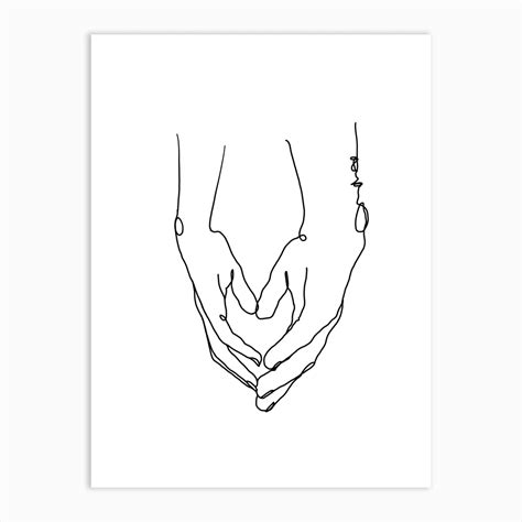 Heart In Your Hands Art Print By Hanna Lee Tidd Fy