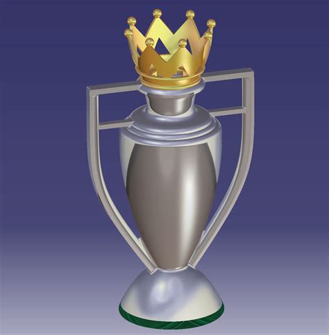 Download Free Stl File Premier League Trophy Design To 3d Print ・ Cults