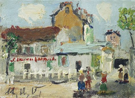 Maurice Utrillo 1883 1955 Le Lapin Agile à Montmartre