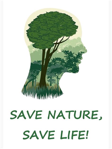 Save Nature Poster For Sale By Herzbuaontour Redbubble
