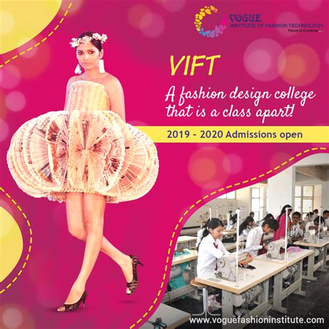 Admissions Open For All Courses At The Vogue Institute Of Fashion