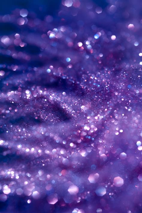 Photo Of Purple Glitter Free Christmas Images
