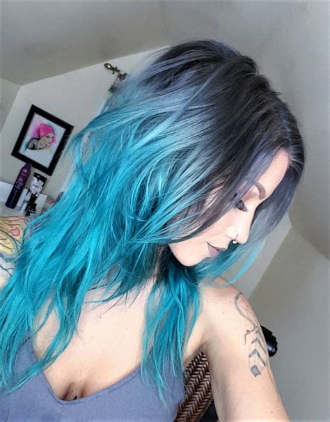 21 Blue Hair Ideas That Youll Love Long Curly