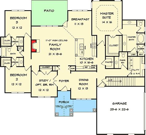 Corner Lot Craftsman House Plan 36054dk Architectural Designs