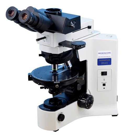 Olympus Bx41 P Polarizing Light Microscope Microscope Central