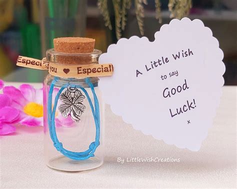 personalised-good-luck-wish-bracelet-mini-message-bottle-etsy-good-luck-wishes,-good-luck